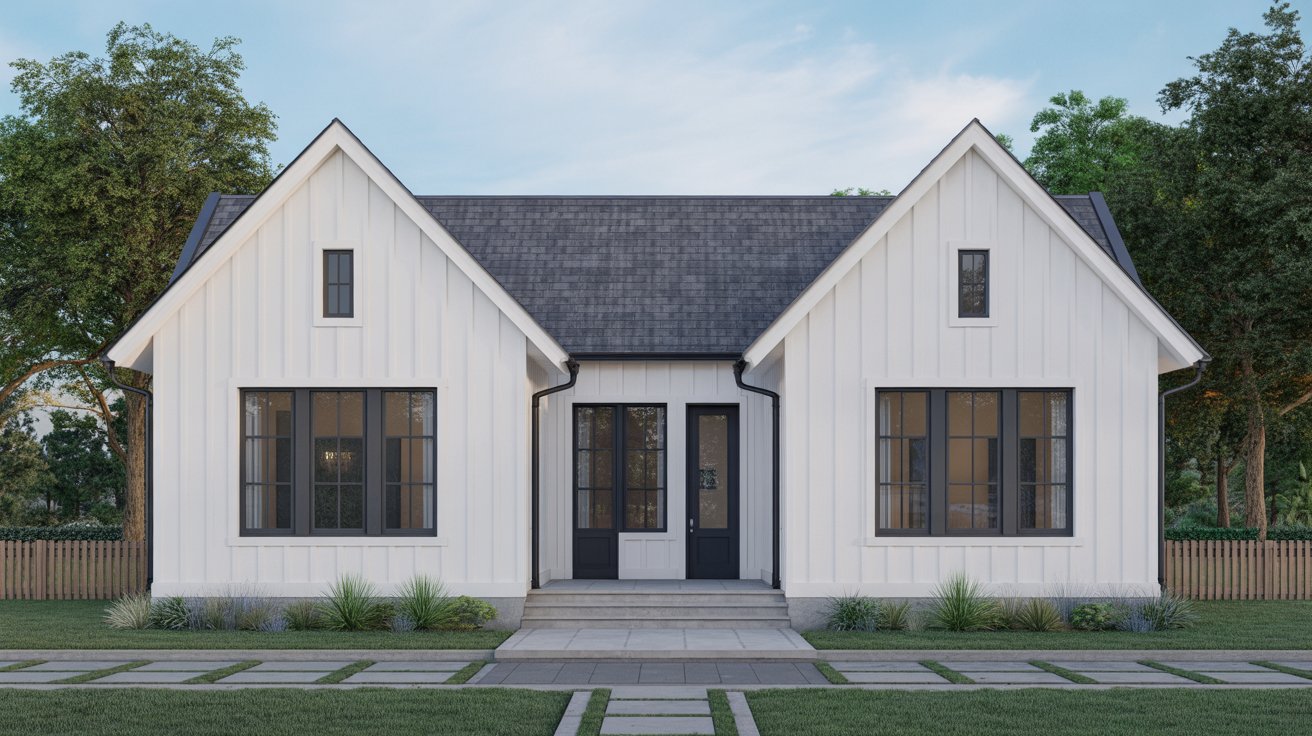 10. Matte Black Front Door