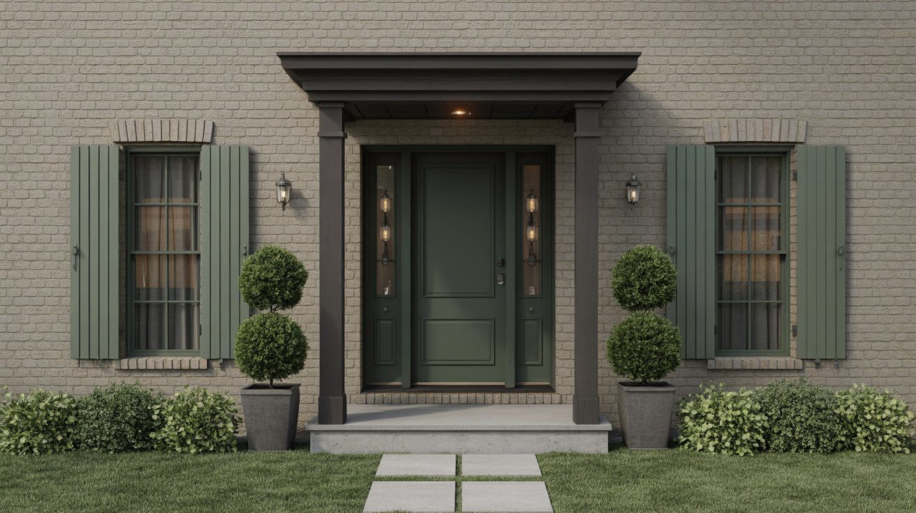 17. Matte Black Green