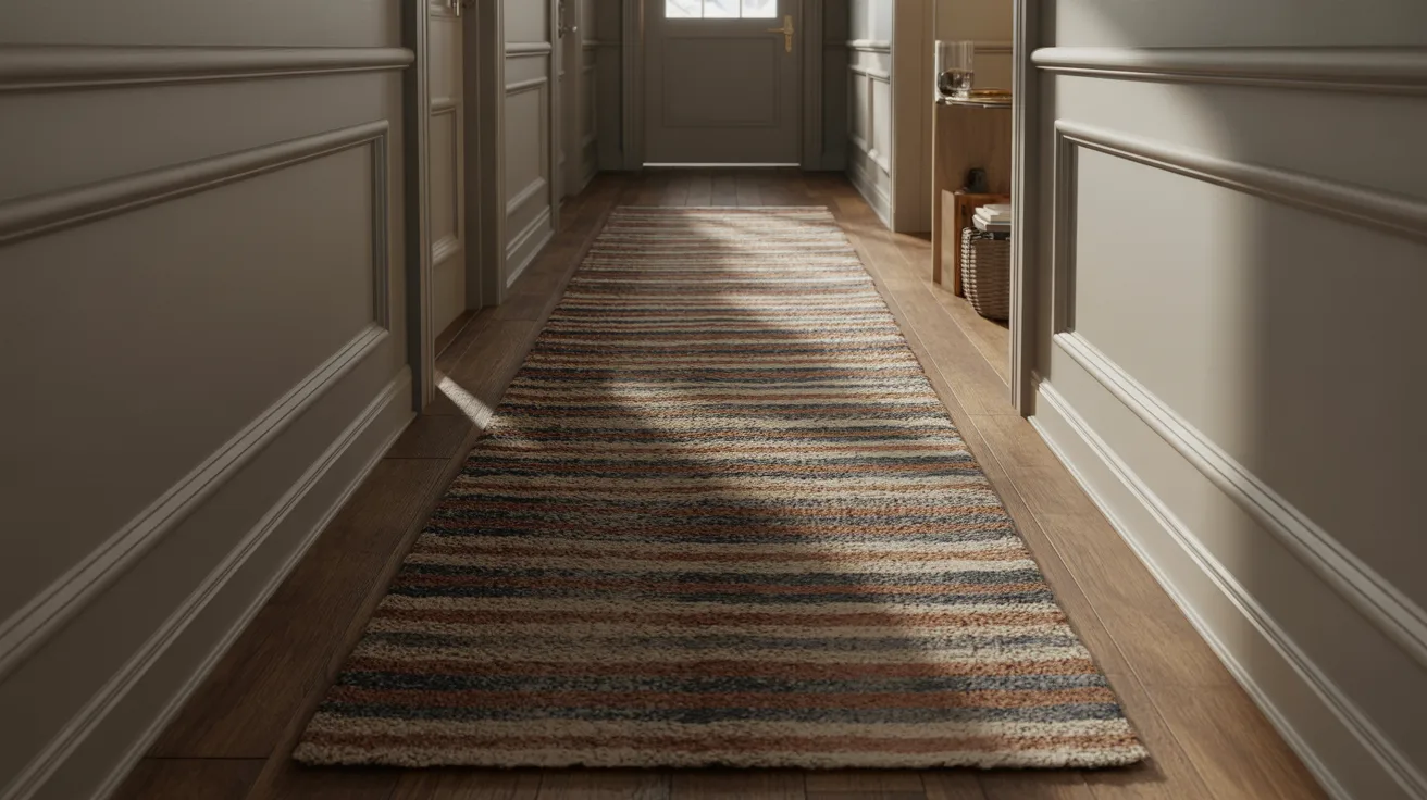 5. Add a Stylish Hallway Runner