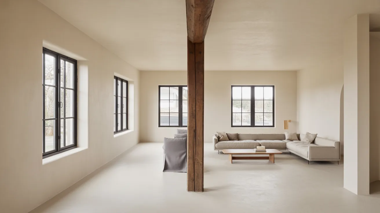 3. Minimalist Modern Farmhouse