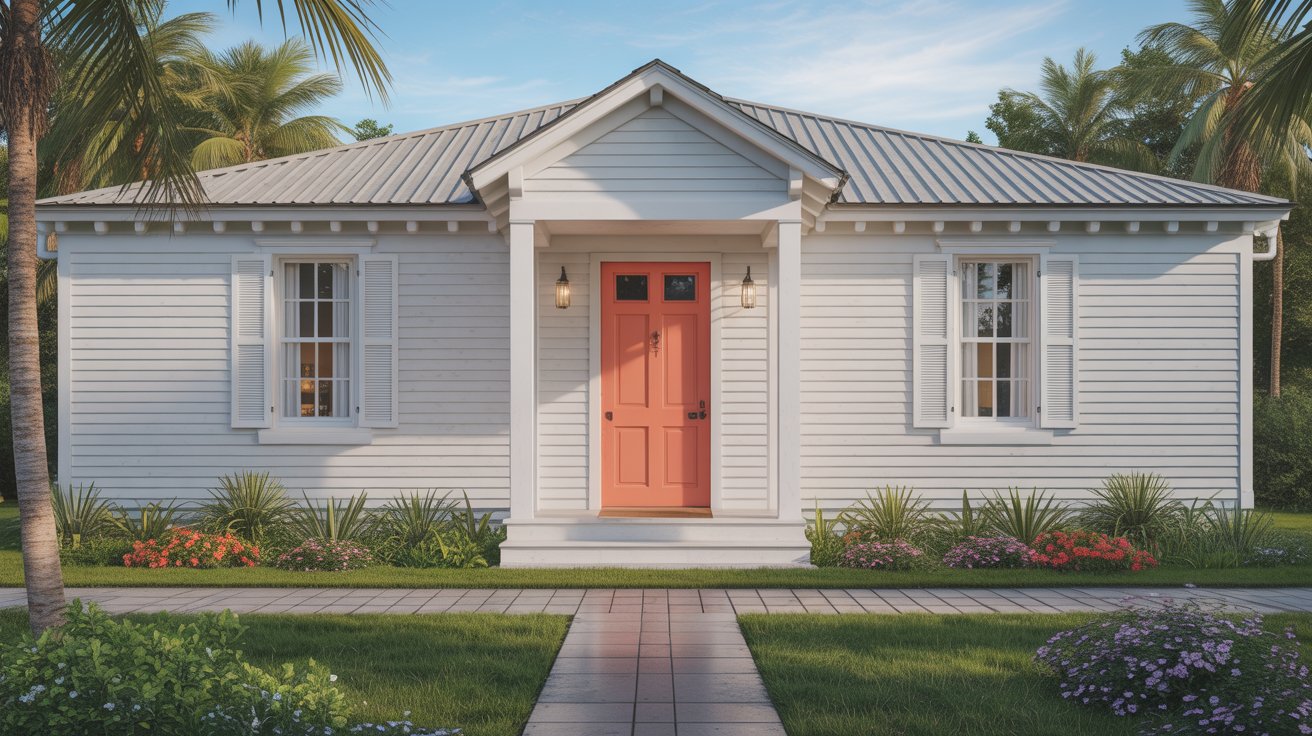 19. Coral Front Door