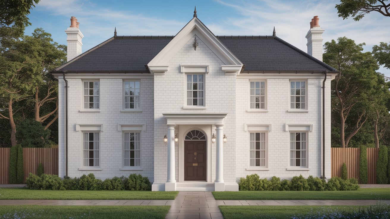 17. Chocolate Brown Front Door