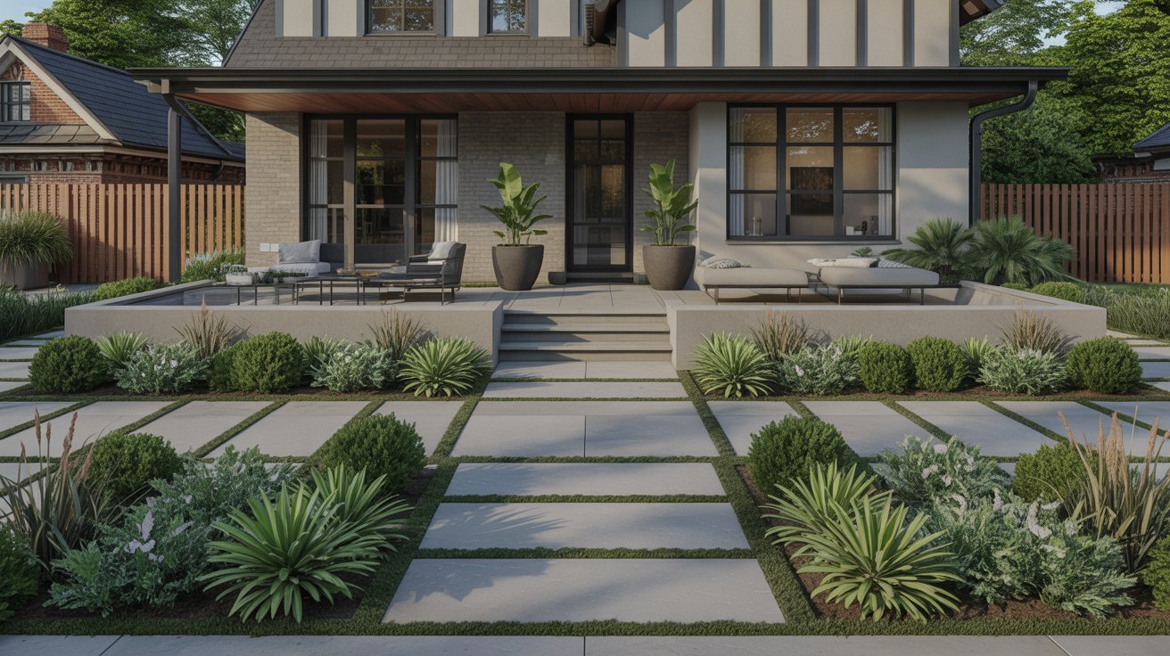 Landscaping, Walkways & Outdoor Structure