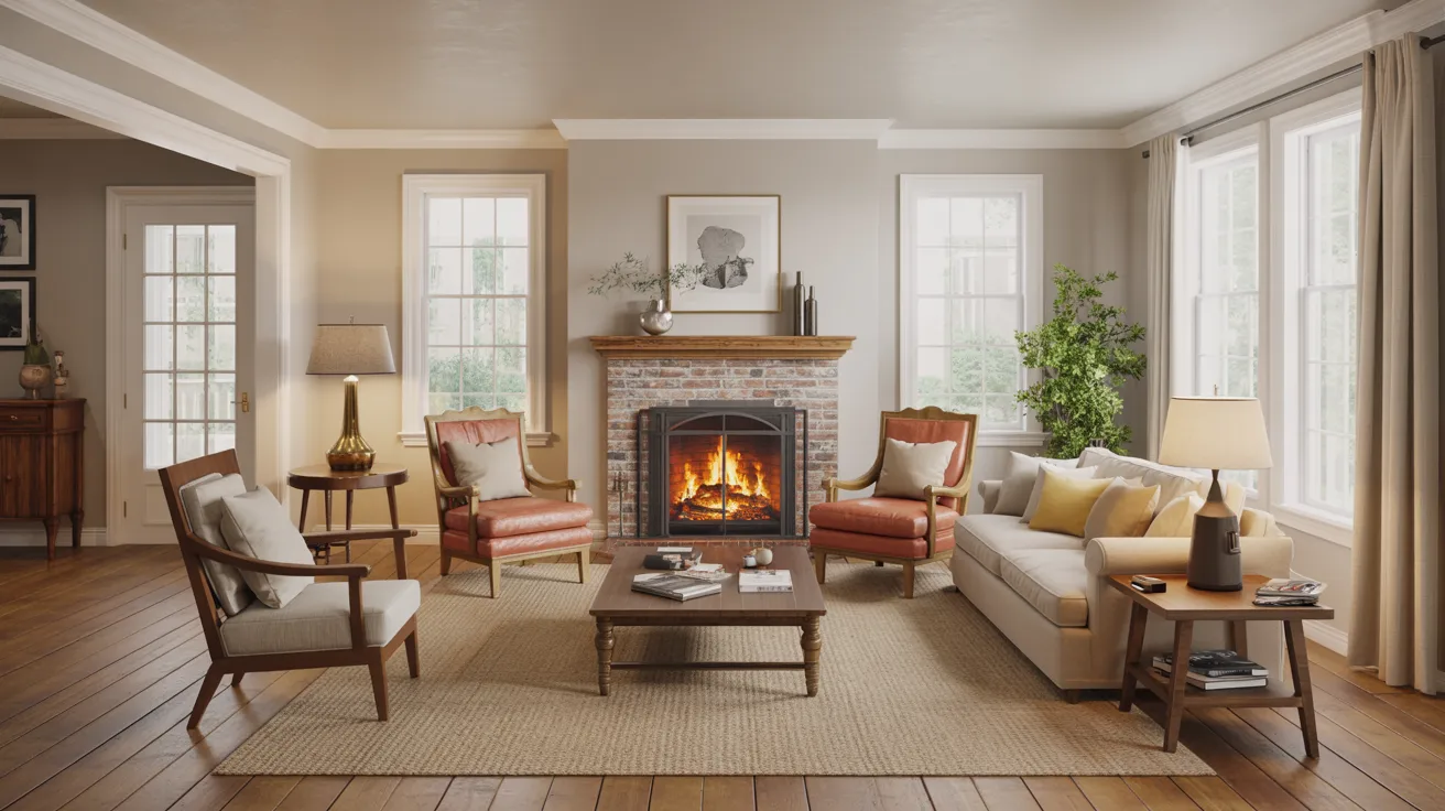 Key Principles for Arranging Furniture Around a Fireplace