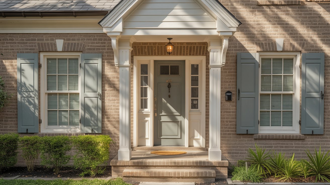How to Choose the Best Front Door Color for a Brick House