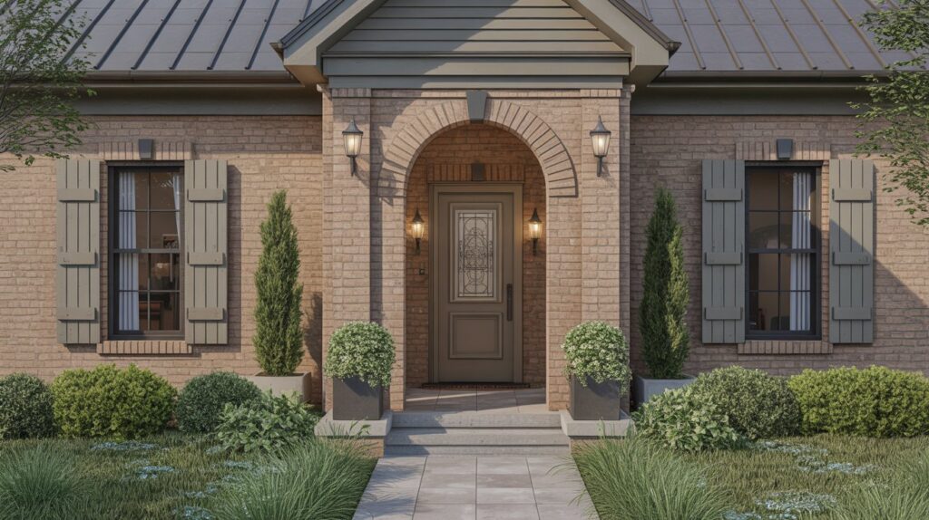 19 Curb Appeal Front Door Colors for Brick Houses