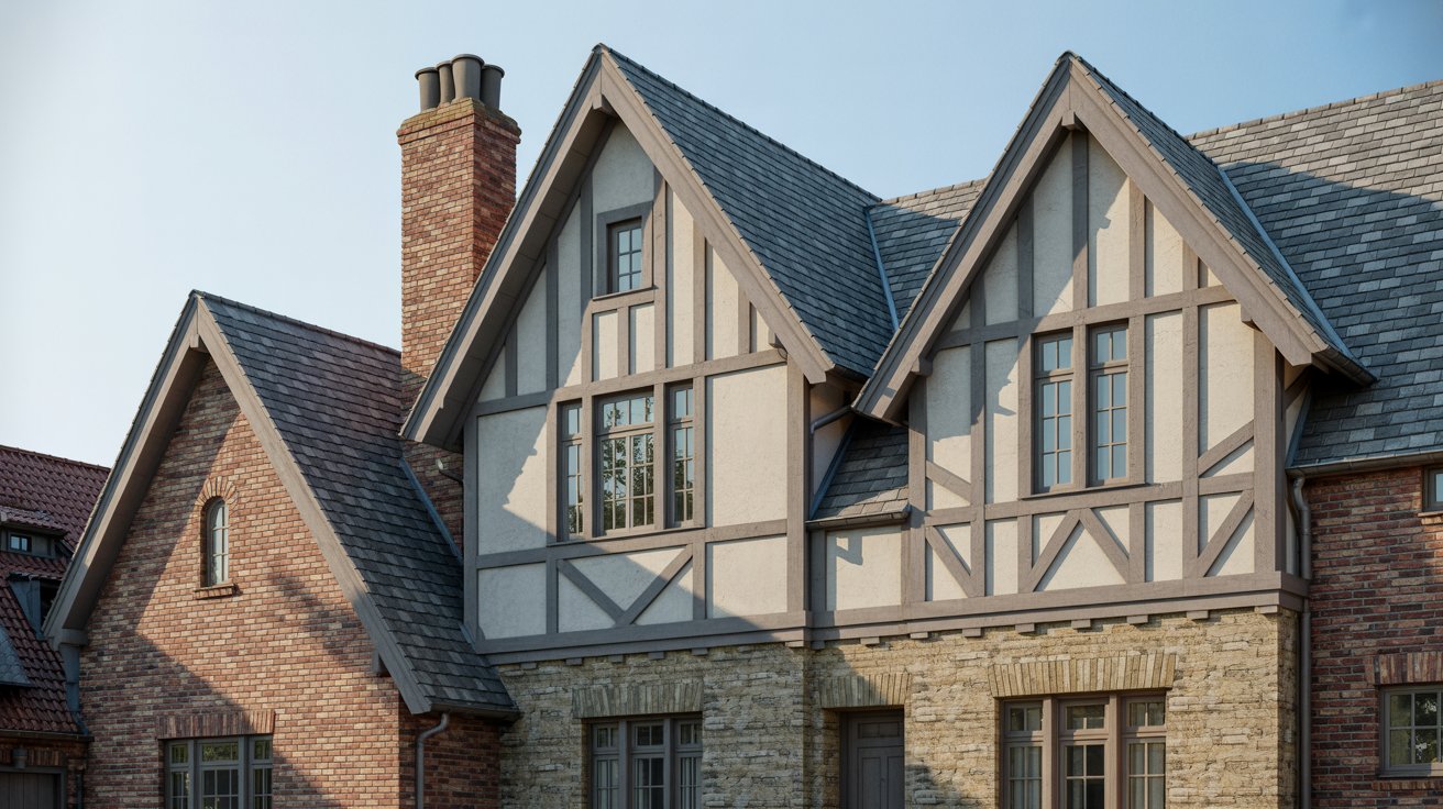 What Defines a Traditional Tudor Exterior?