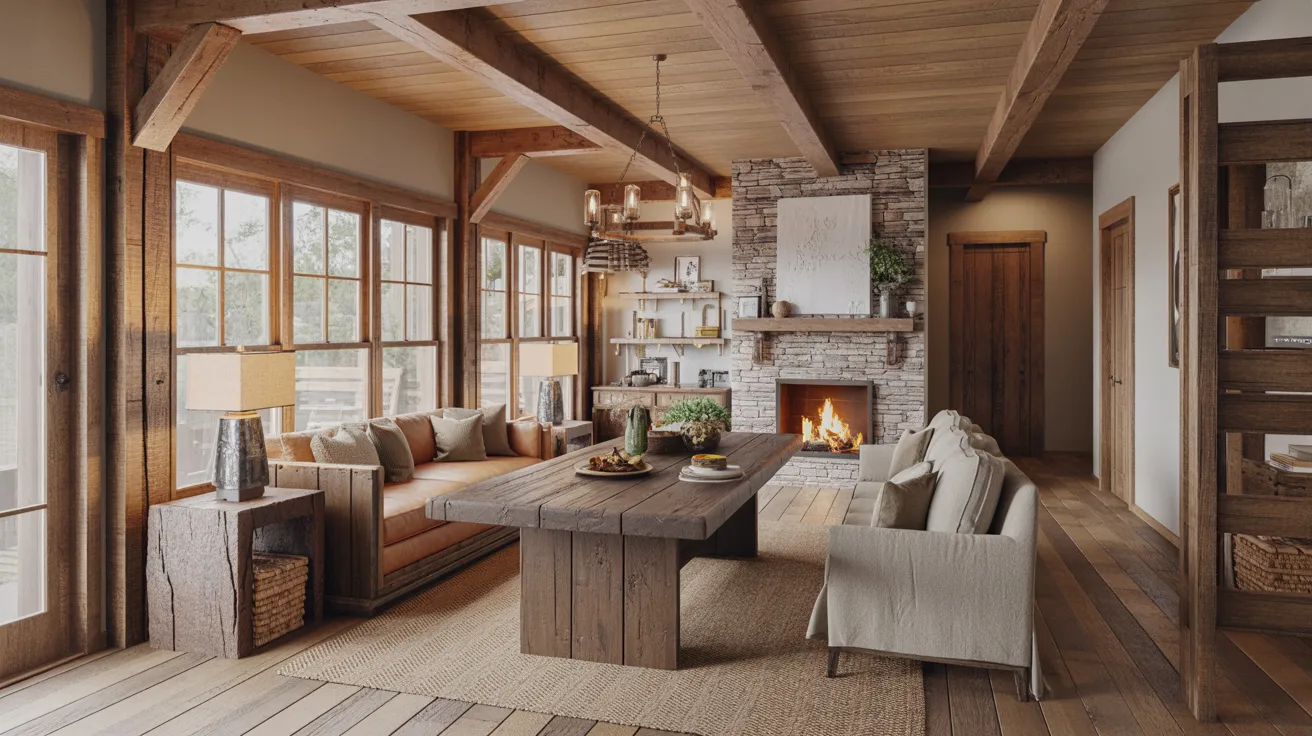 2. Modern Rustic Farmhouse