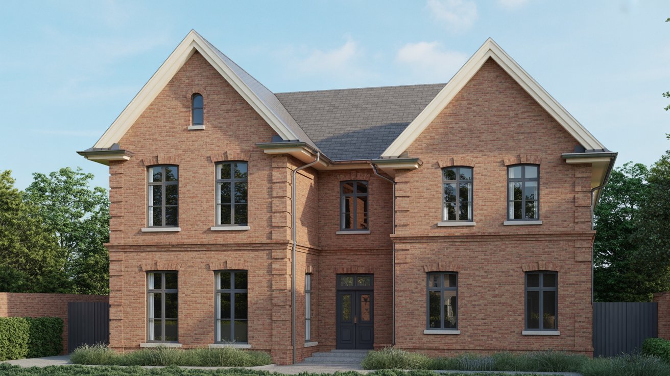 15. Transitional Red Brick Home