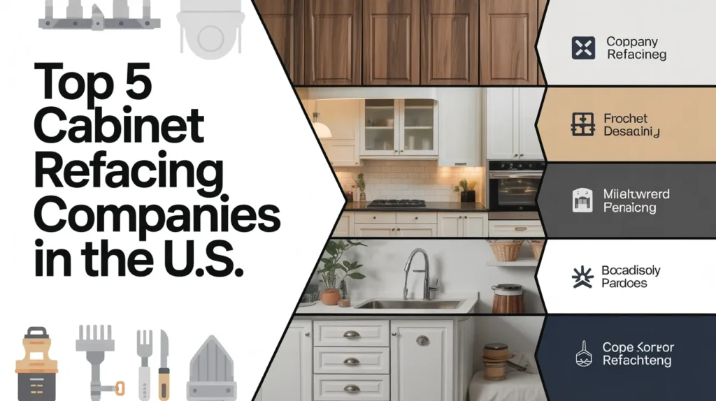 Top 5 Cabinet Refacing Companies in the U.S. Cabinet Refacing Companies