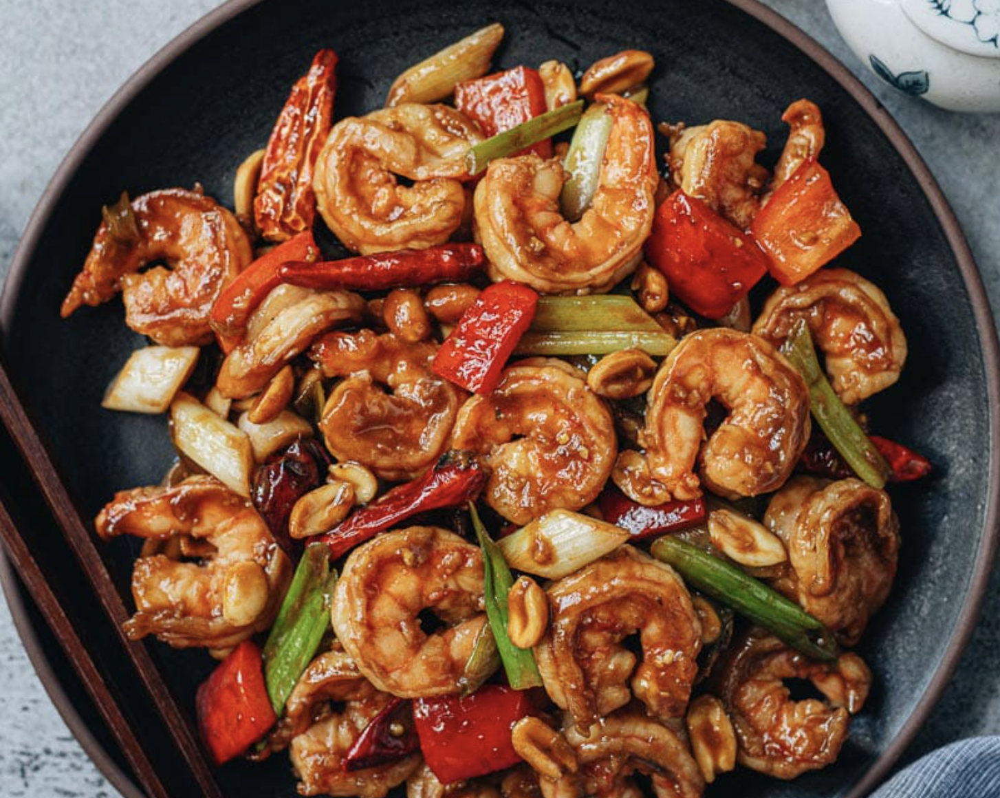 A Crowd-Pleasing Recipe: Kung Pao Shrimp