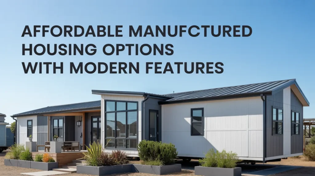 Affordable Manufactured Housing Options With Modern Features