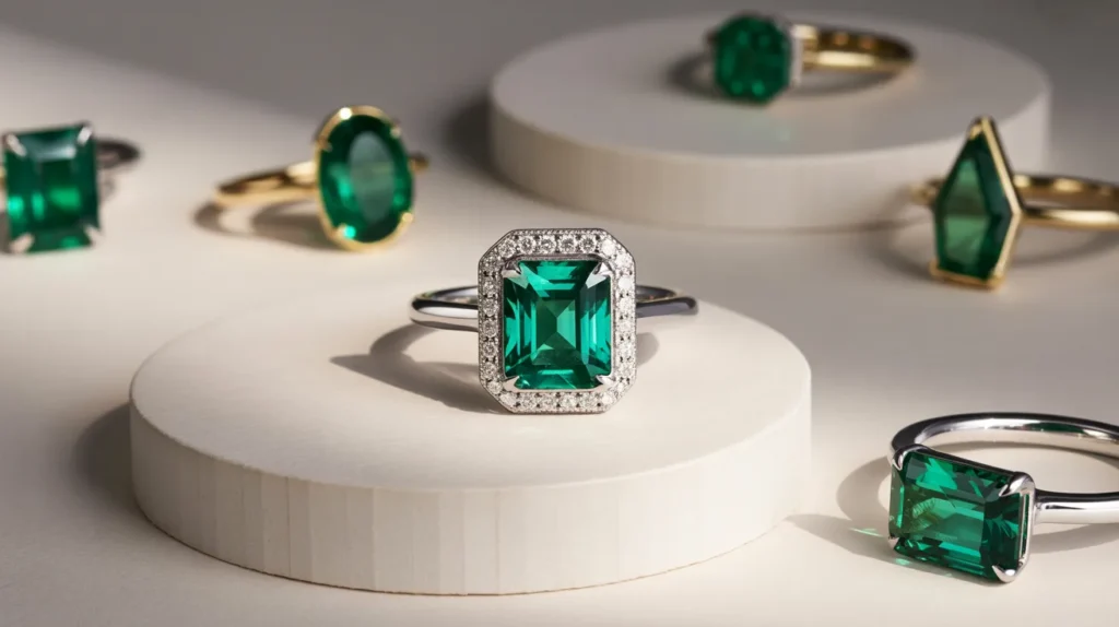 The Refined Geometry of Emerald Engagement