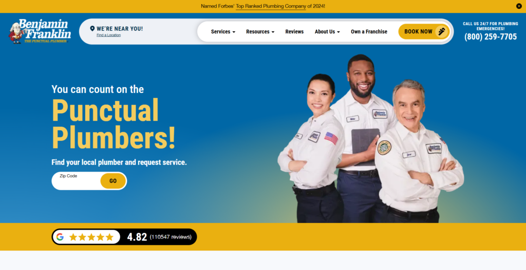 Benjamin Franklin Plumbing