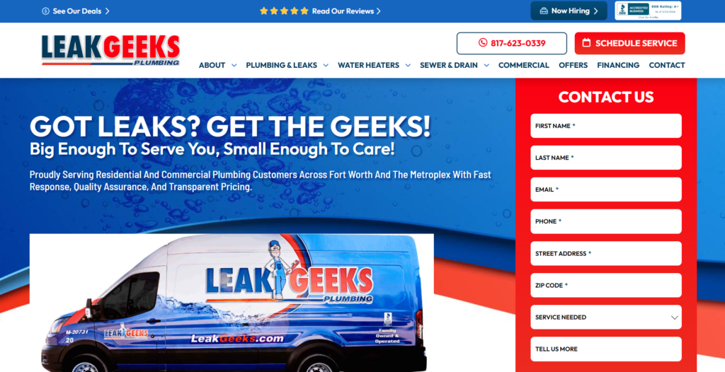 Leak Geeks Plumbing