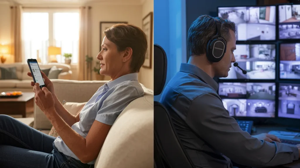 Self-Monitoring vs Professional Alarm Monitoring