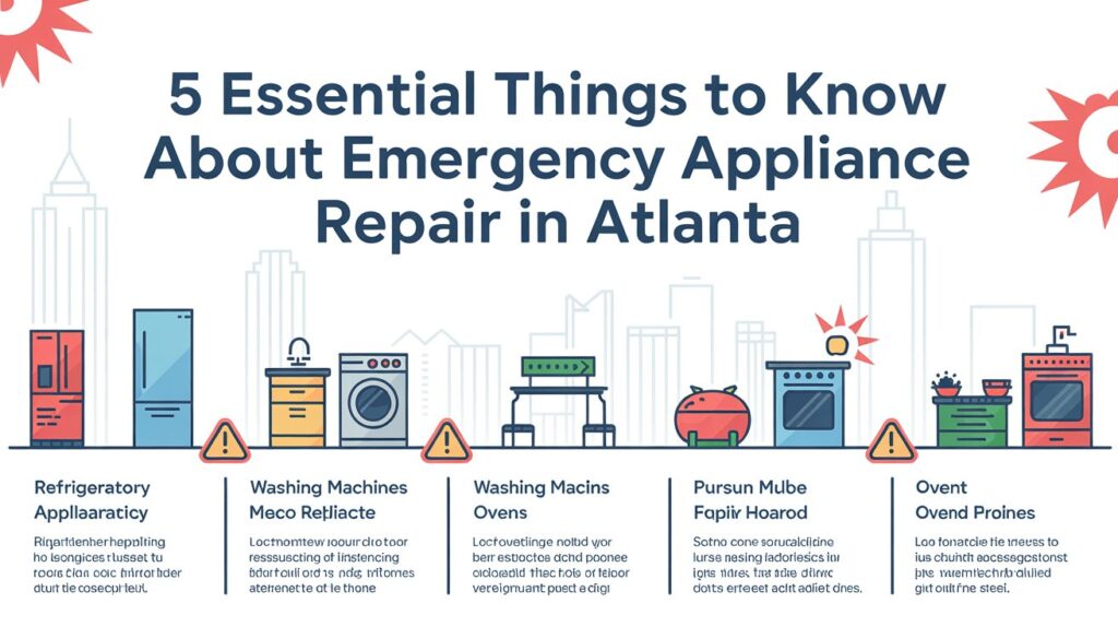 5 Essential Things to Know About Emergency Appliance Repair in Atlanta