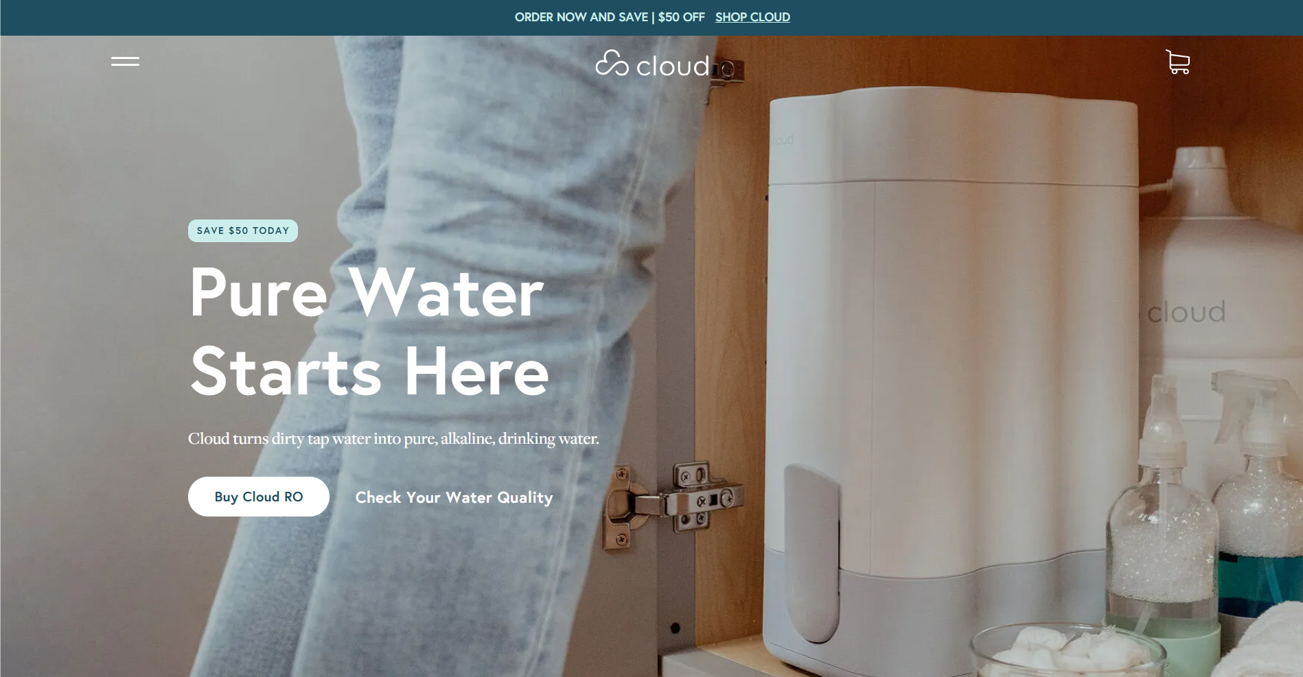 Cloud Water Filters