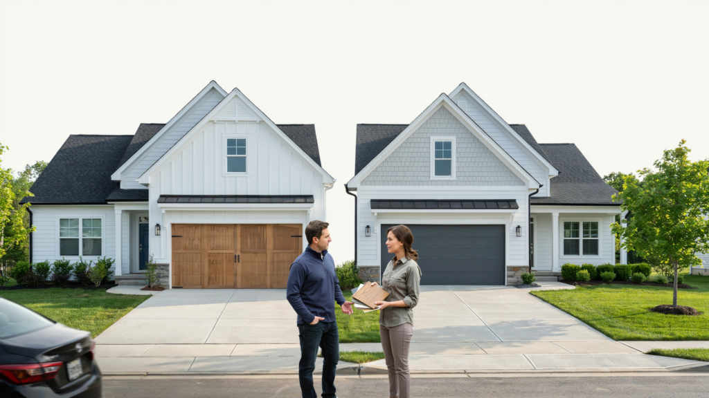 Wood and Steel Garage Doors Explained