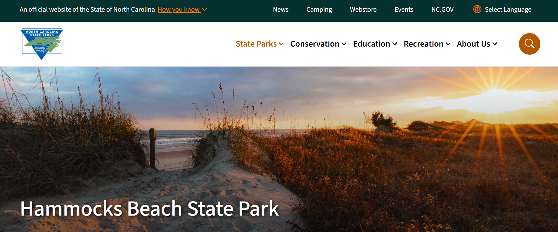 2. Hammocks Beach State Park, North Carolina