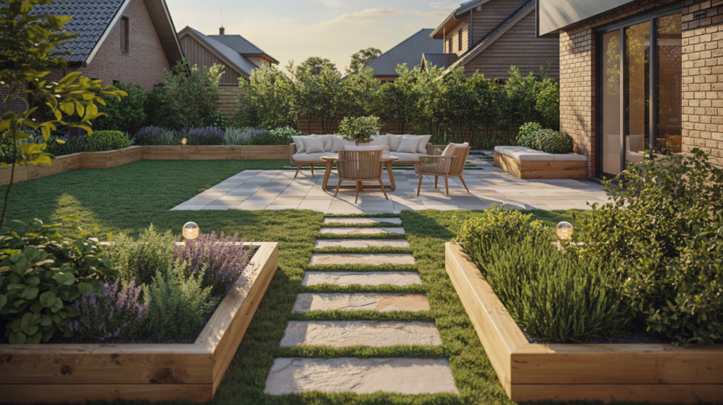 Backyard landscaping plans that make everyday home life easier
