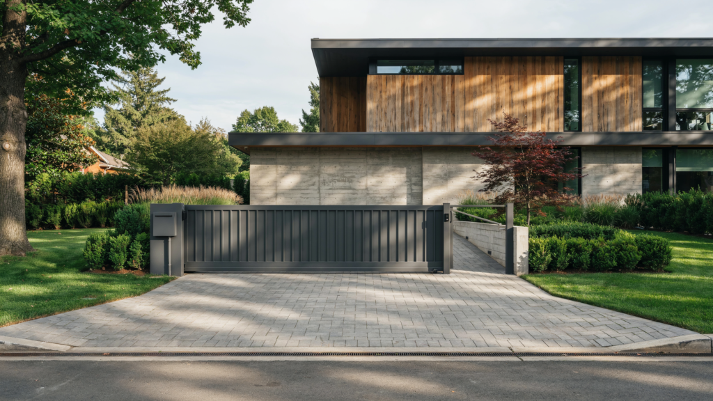 Planning a Driveway Gate That Works: Slope, Clearance, Power, and Safety
